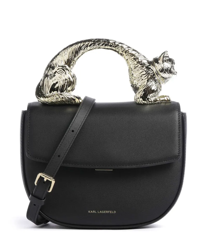 Karl Lagerfeld Ikon Choupette Umhängetasche black