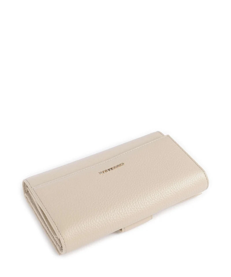 Coccinelle Metallic Soft Geldbörse sandshell