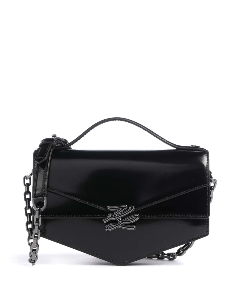 Karl Lagerfeld K/Studio Autograph Small Umhängetasche black/nickel