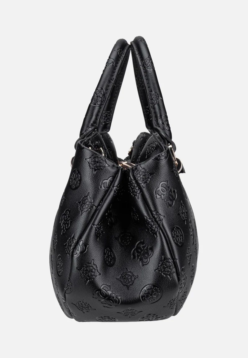Carmella 3 Comp 25050 Black Logo - Henkeltasche