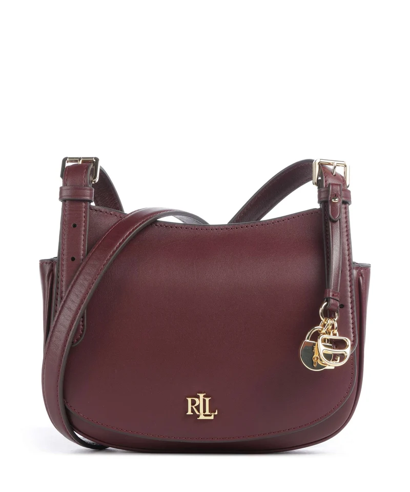 Lauren Ralph Lauren Marcy Medium Umhängetasche dark garnet