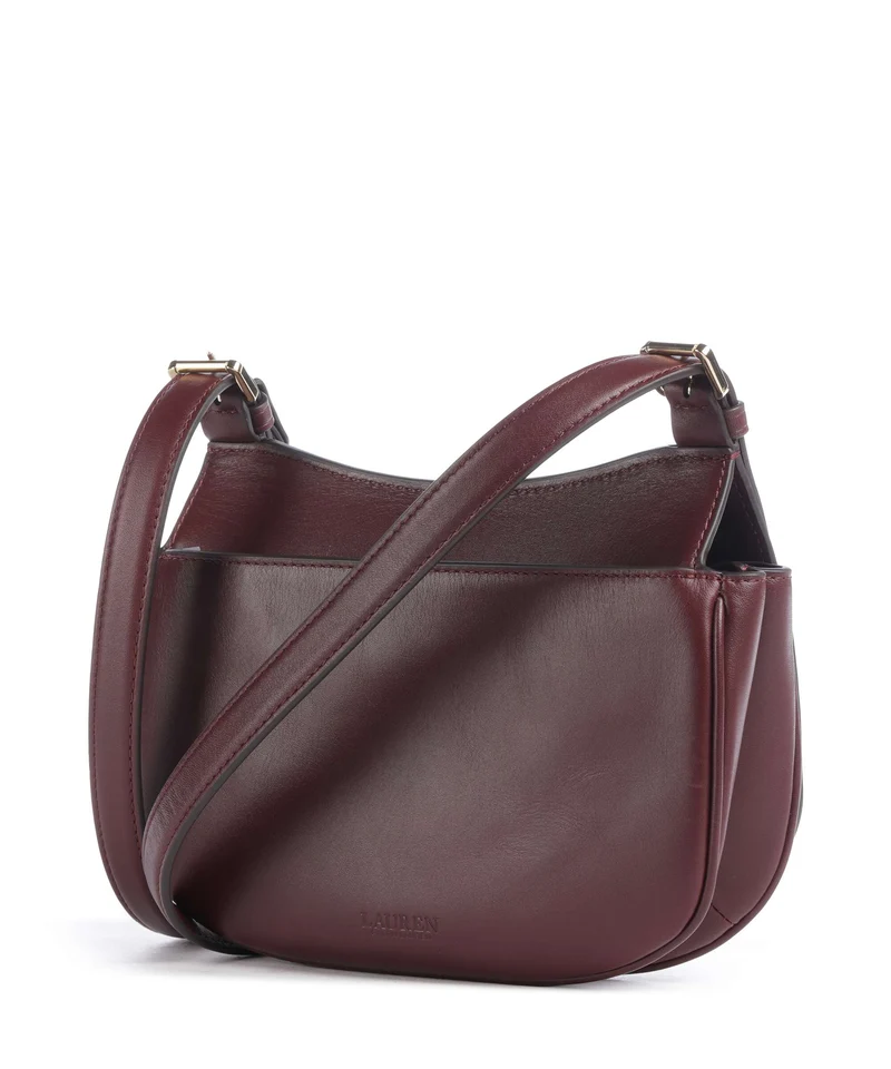Lauren Ralph Lauren Marcy Medium Umhängetasche dark garnet