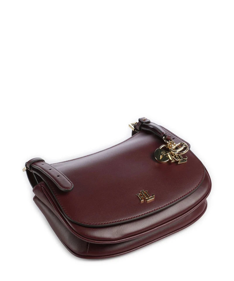 Lauren Ralph Lauren Marcy Medium Umhängetasche dark garnet