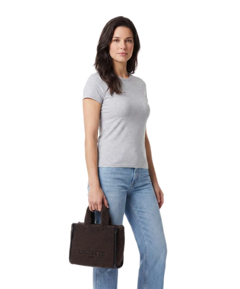Lacoste Heritage Handtasche brown/noir