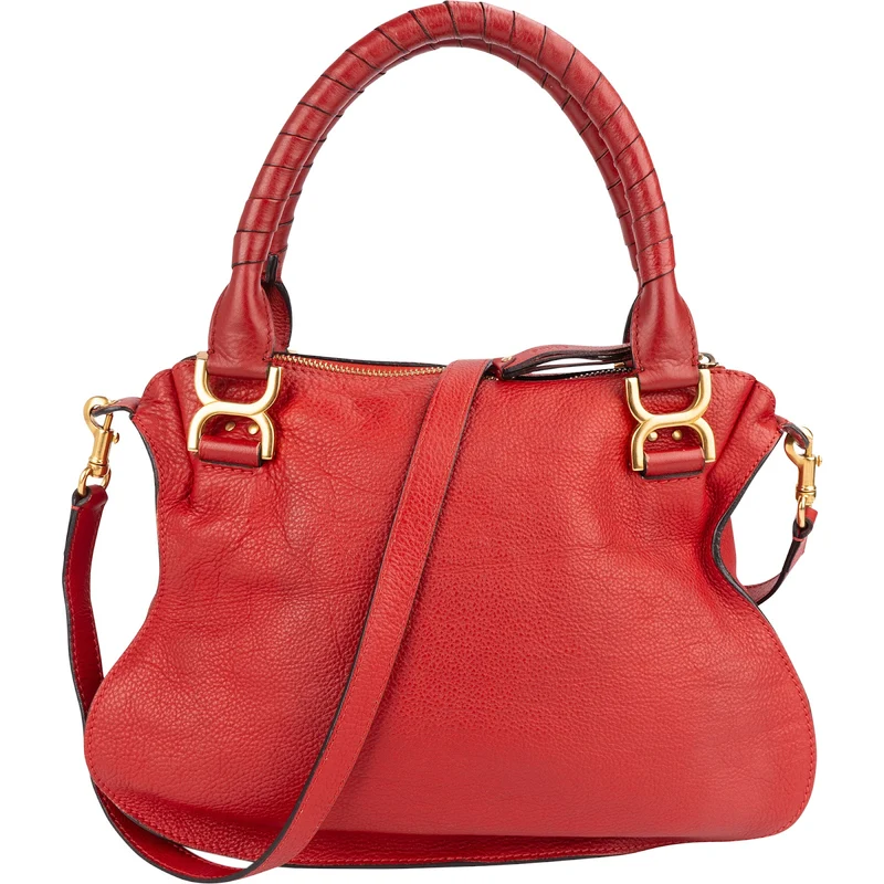 Chloé Grained Calfskin Marcie Handbag