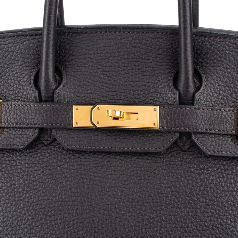 Hermès Prunoir Deep Blue Togo Leather Birkin 30 Handbag