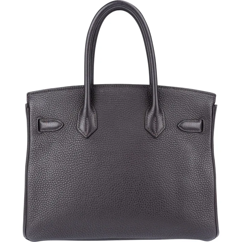 Hermès Prunoir Deep Blue Togo Leather Birkin 30 Handbag