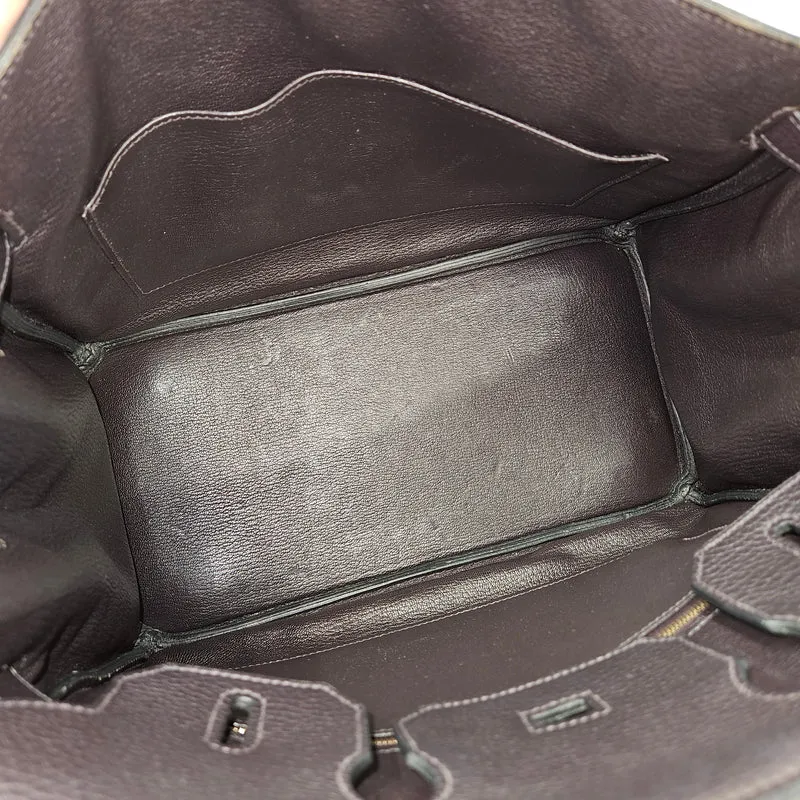 Hermès Prunoir Deep Blue Togo Leather Birkin 30 Handbag
