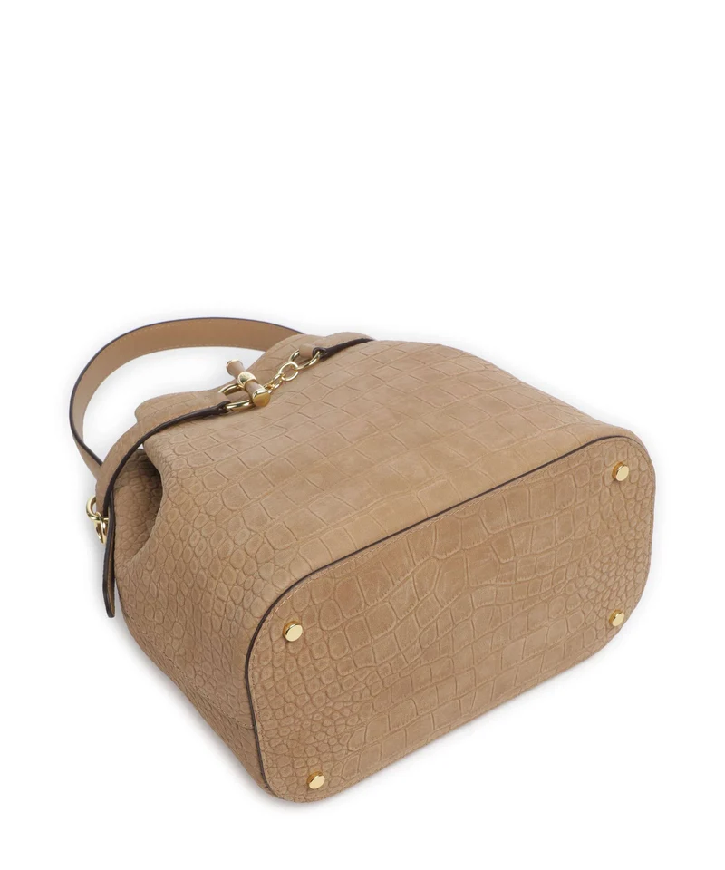 Lauren Ralph Lauren Blaike Medium Bucket Handtasche camel