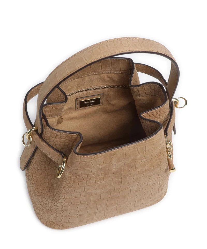 Lauren Ralph Lauren Blaike Medium Bucket Handtasche camel