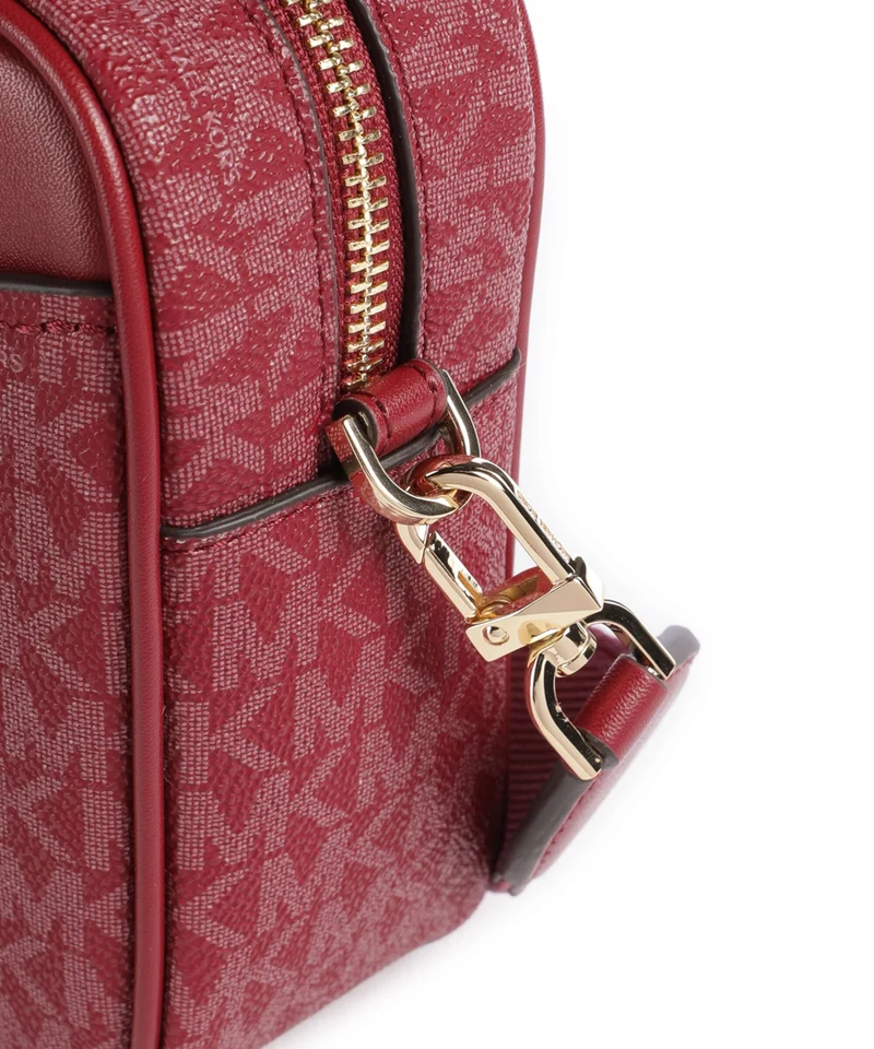 Michael Kors Bev Large Umhängetasche deep red