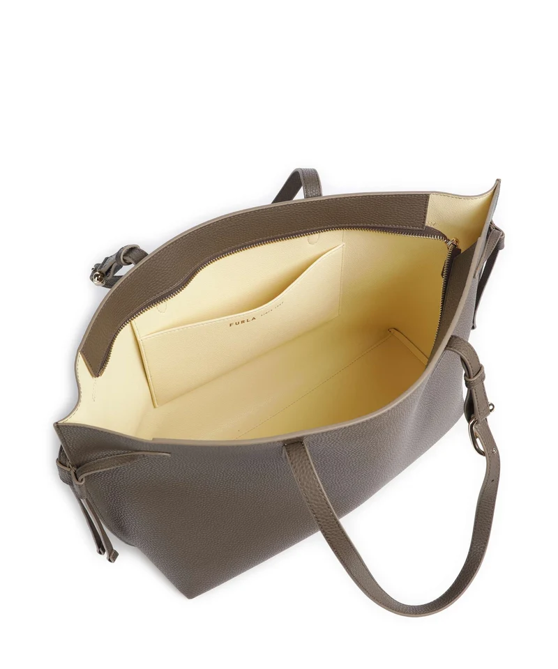 Furla Ava L Shopper mogano/cremino