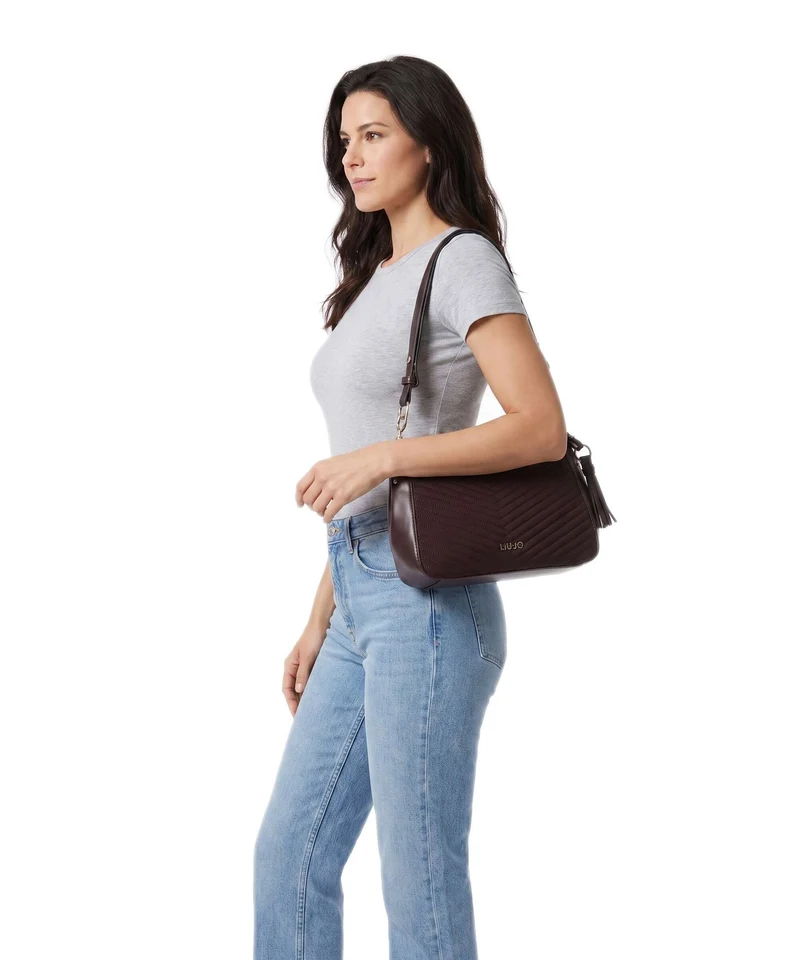 Liu Jo Cirry M Schultertasche red aubergine