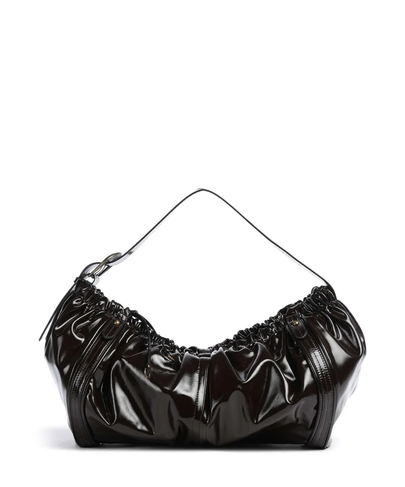 Liebeskind Faye Shiny L Beuteltasche deep soil