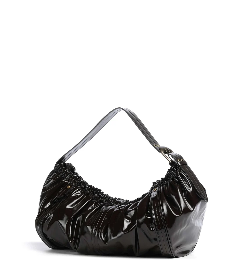 Liebeskind Faye Shiny L Beuteltasche deep soil