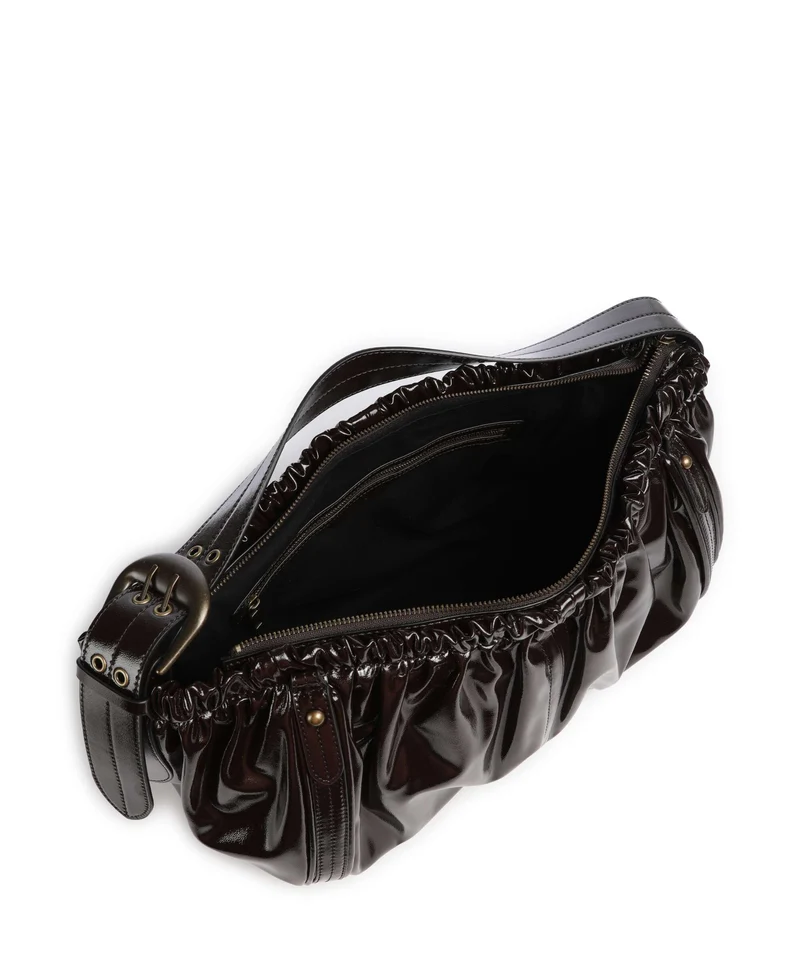 Liebeskind Faye Shiny L Beuteltasche deep soil