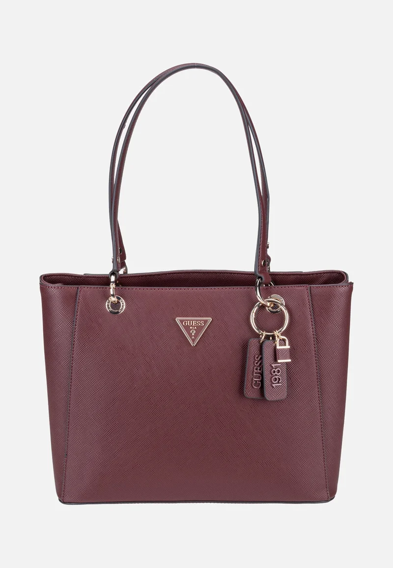 Noelle II Saffiano 72250 Burgundy - Shopper
