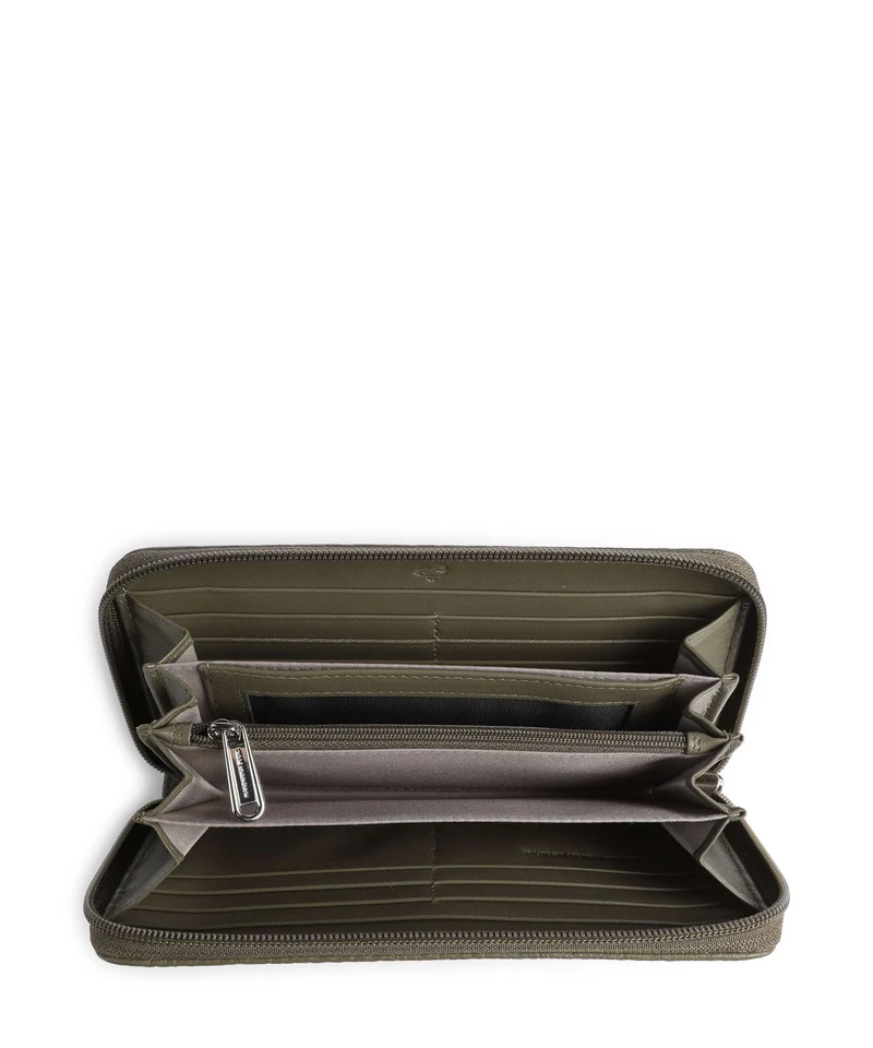Mandarina Duck Mellow Leather Geldbörse winter olive