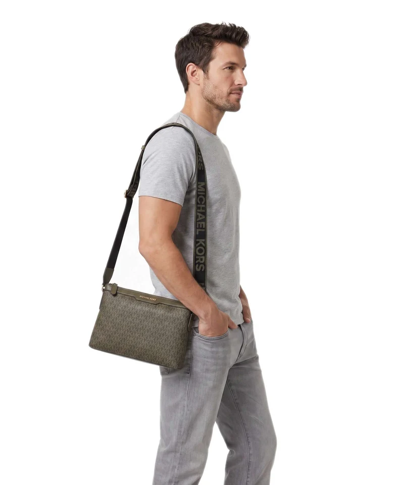 Michael Kors Hudson Umhängetasche loden