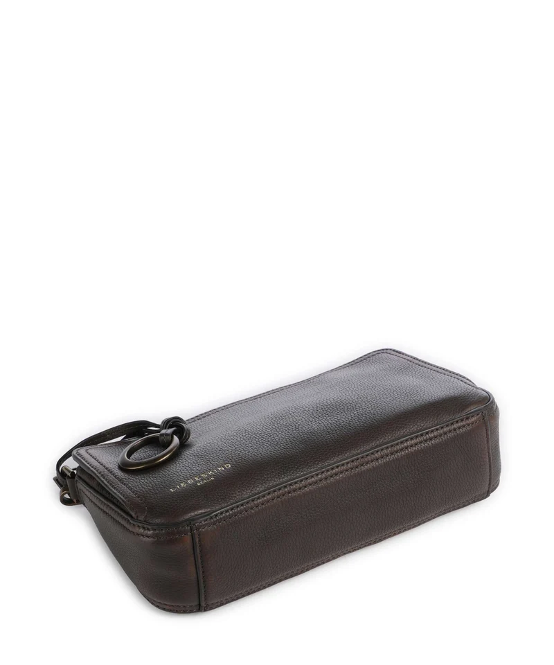 Liebeskind Clarice II Vintage Pebble M Umhängetasche deep soil
