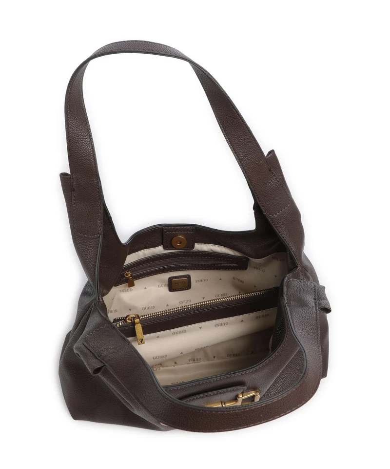 Guess Sunset Small Beuteltasche brown