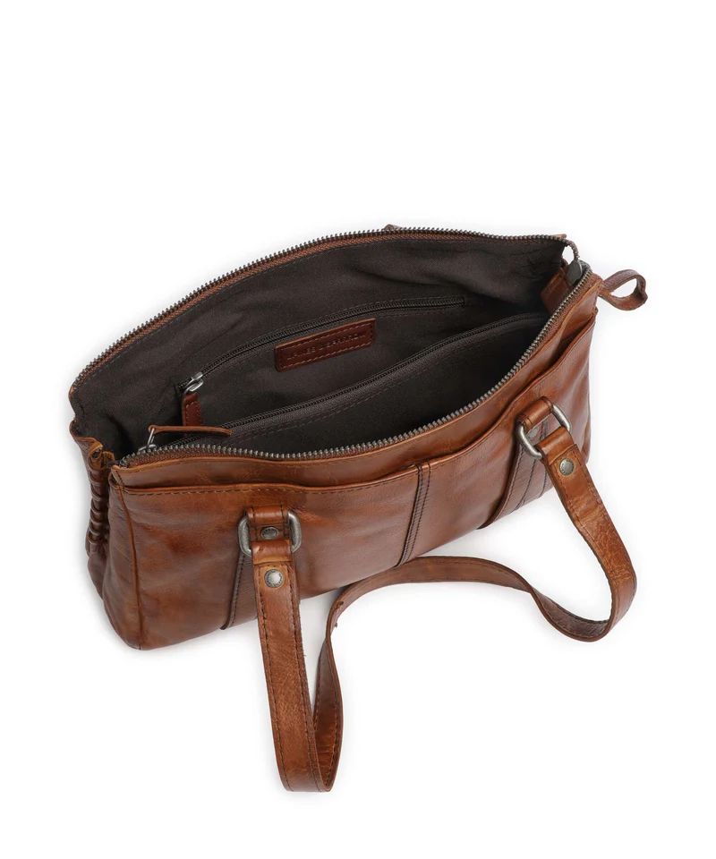 Spikes & Sparrow Apache Christabelle Schultertasche brandy