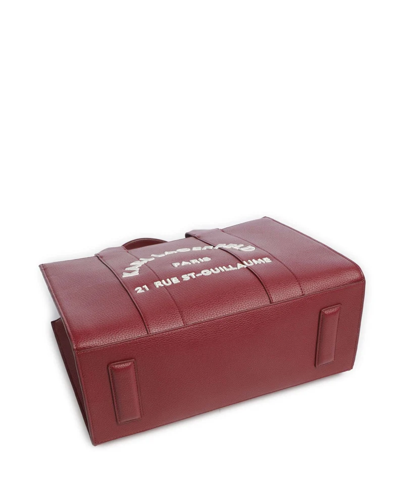 Karl Lagerfeld K/Rue St Guillaume Medium Handtasche dark cherry