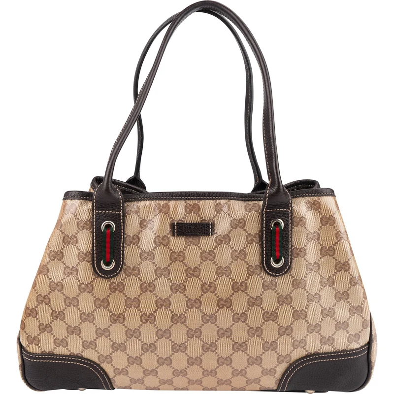 Gucci Monogram GG Coated Canvas New Britt Shoulder Bag