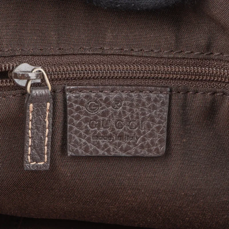 Gucci Monogram GG Coated Canvas New Britt Shoulder Bag