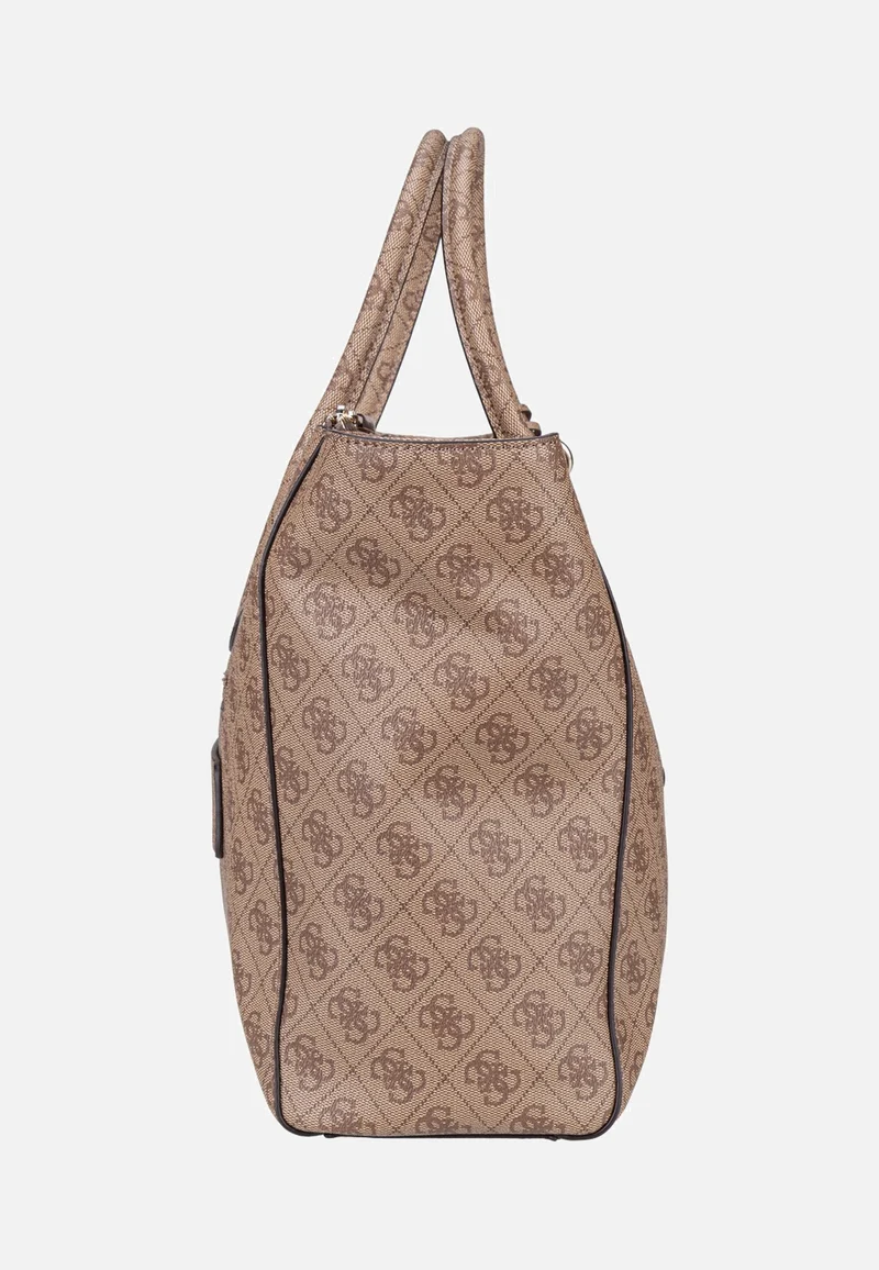 Marissa Logo Tech 82240 Latte Logo - Tote Bag