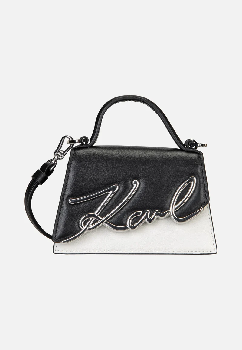 K/Signature 2.0 Nano Bag B/W Black/White - Henkeltasche