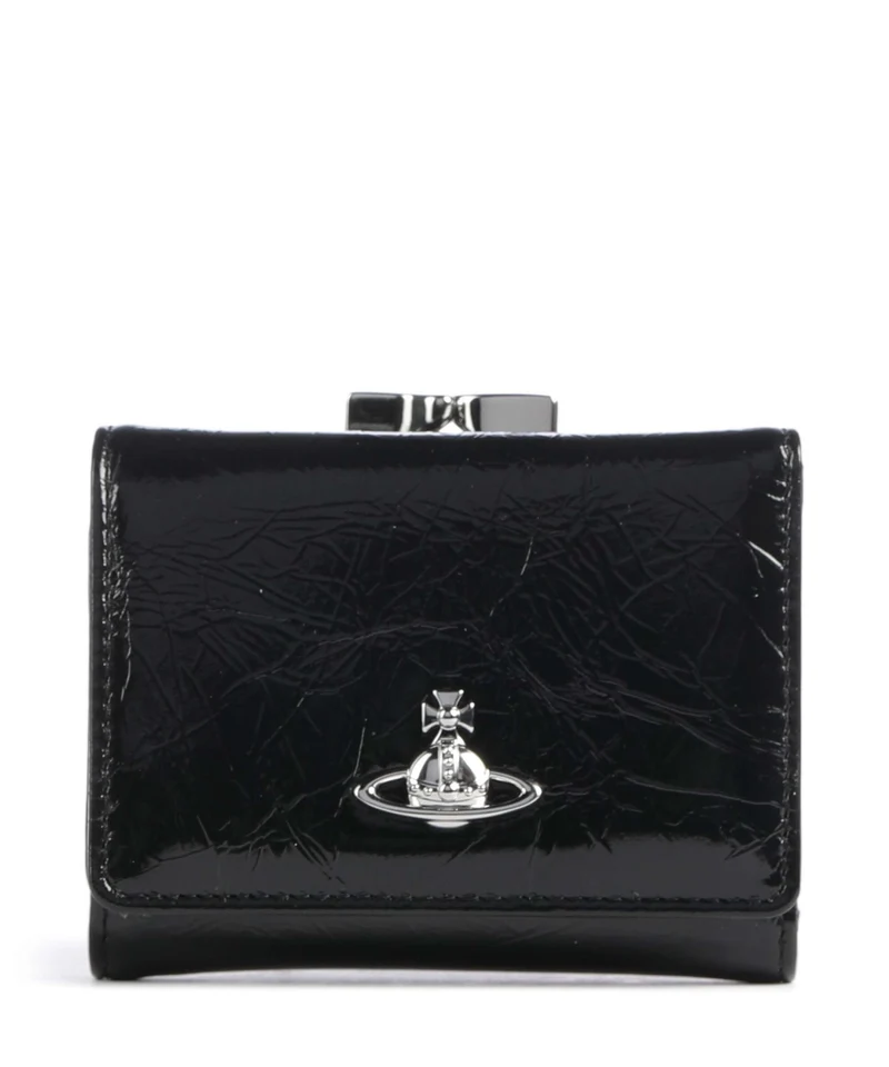 Vivienne Westwood Frame Naplak Small Geldbörse black