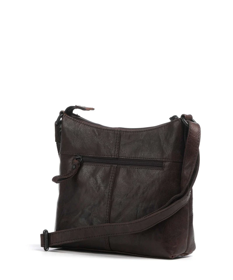 Spikes & Sparrow Bronco Elize Umhängetasche dark brown