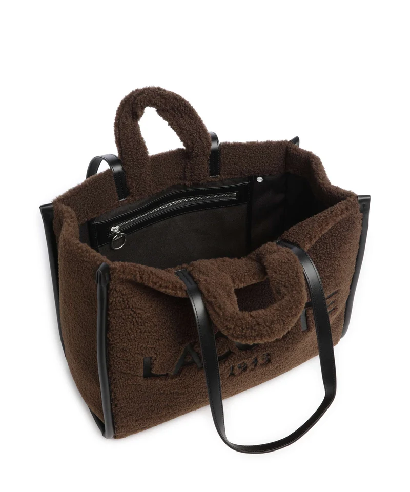 Lacoste Heritage Shopper brown/noir