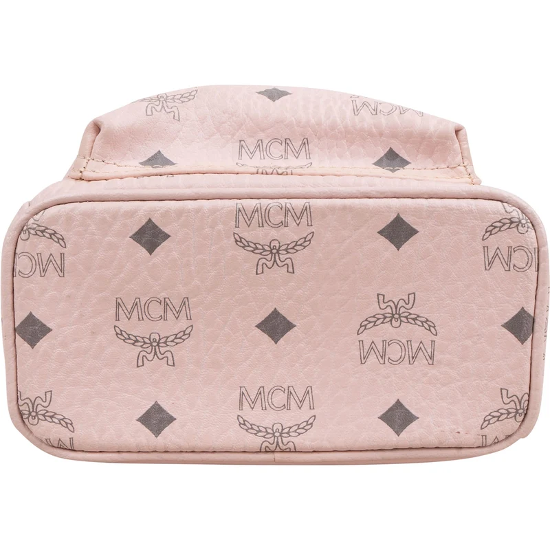 MCM Monogram Visetos Stark Bebe Mini Backpack