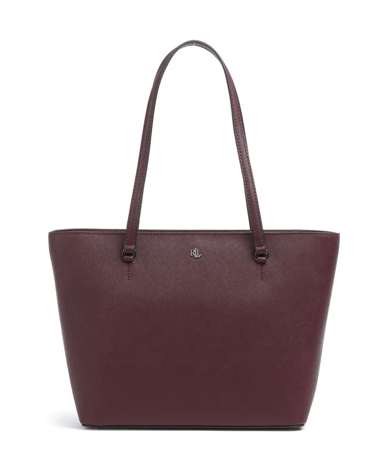 Lauren Ralph Lauren Karly Medium Shopper dark garnet