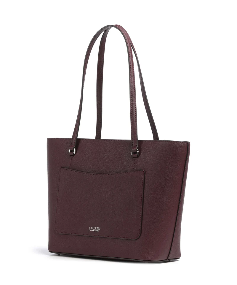 Lauren Ralph Lauren Karly Medium Shopper dark garnet