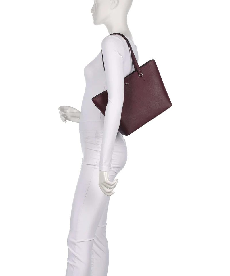 Lauren Ralph Lauren Karly Medium Shopper dark garnet