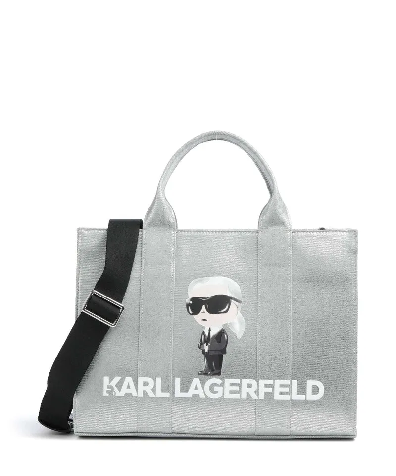 Karl Lagerfeld Ikon Karl Handtasche silver