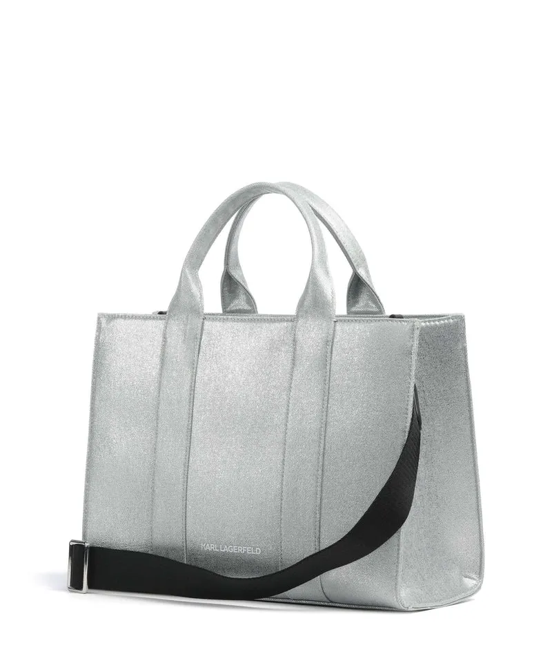 Karl Lagerfeld Ikon Karl Handtasche silver