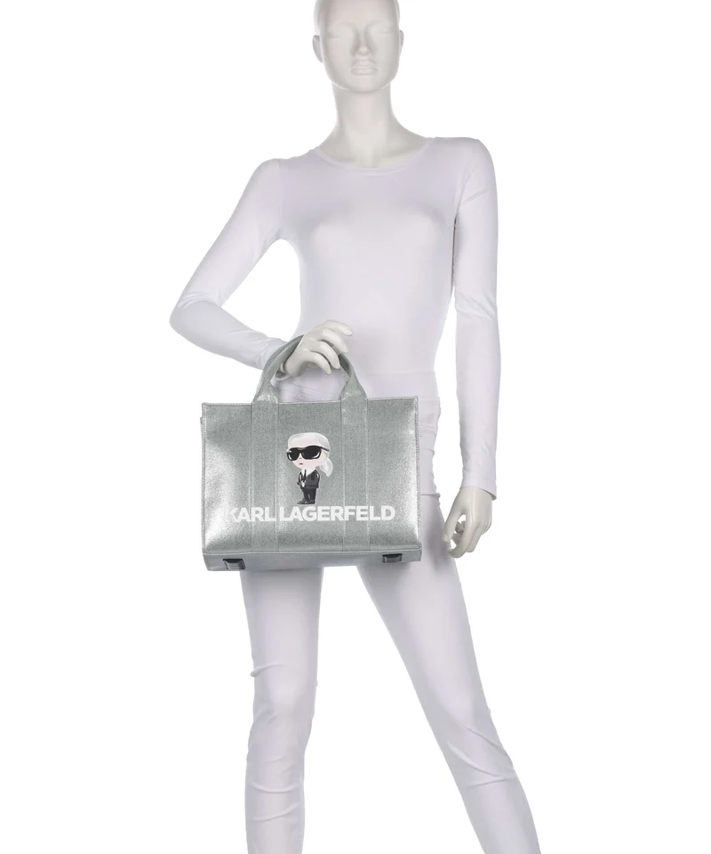 Karl Lagerfeld Ikon Karl Handtasche silver