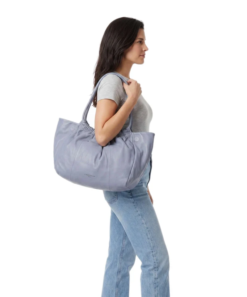 Liebeskind Cloud II Sheep Natural M Shopper flower blue