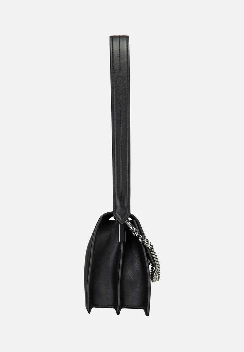 K/Signature Medium Flap Shb Black-Nickel - Abendtasche
