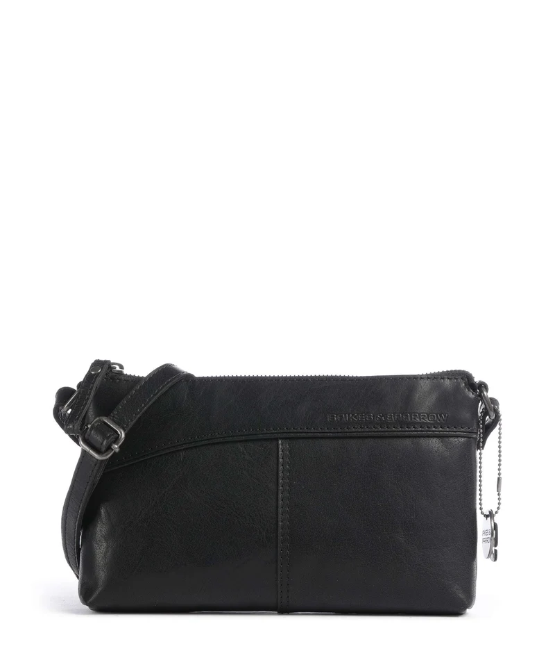 Spikes & Sparrow Bronco Merlin Umhängetasche black
