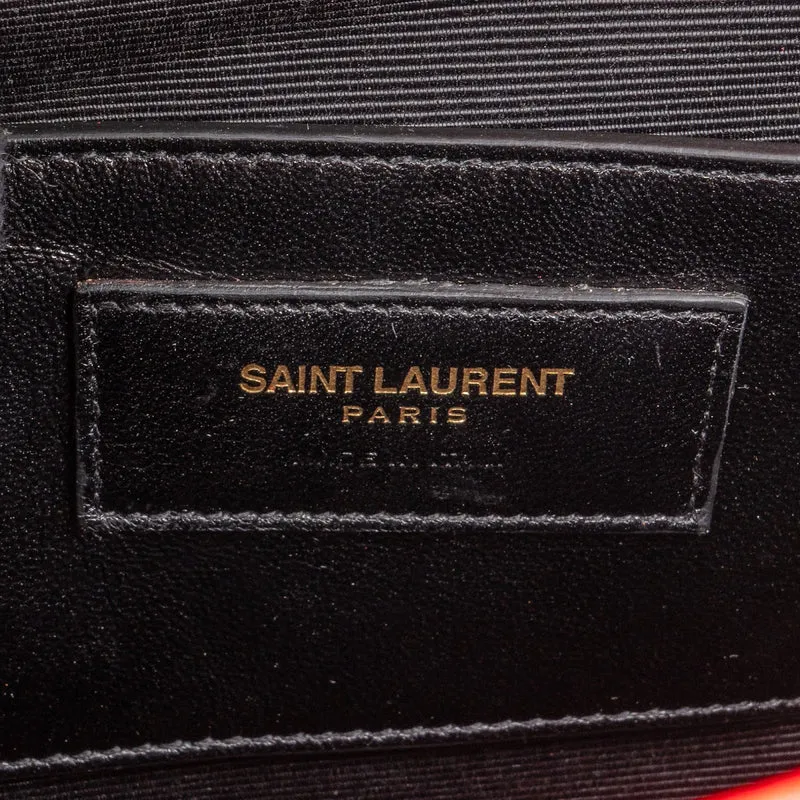 Yves Saint Laurent Quilted Calfskin Envelope Shoulder Bag