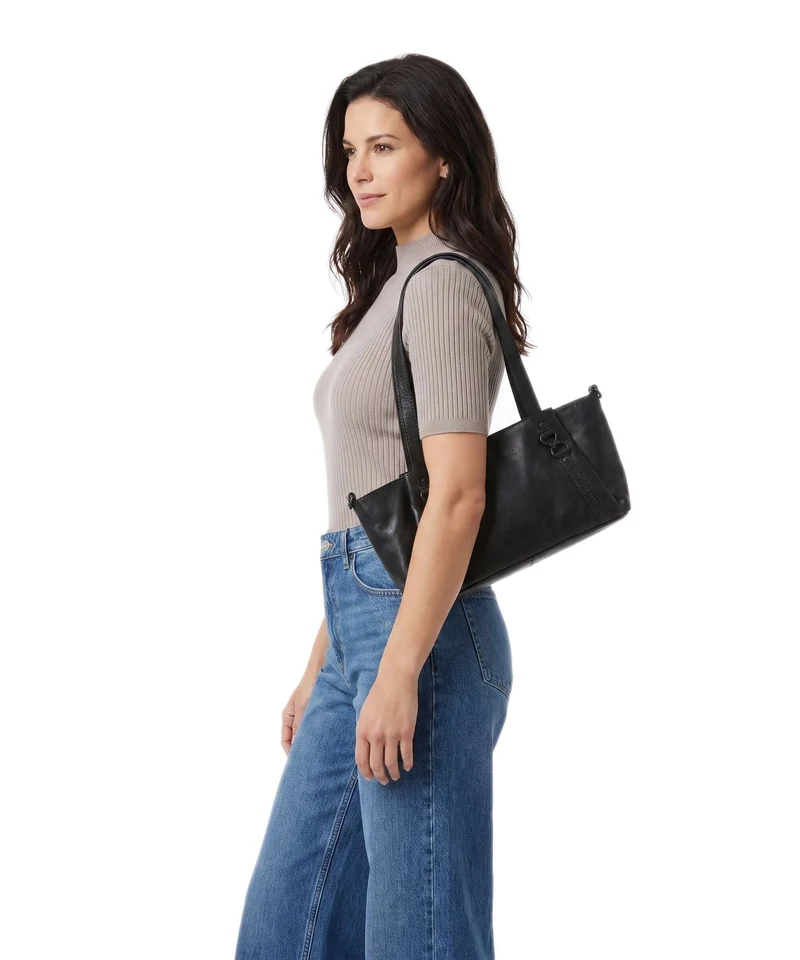 Spikes & Sparrow Bronco Starlet Schultertasche black