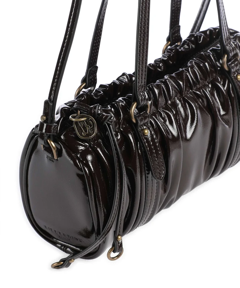 Liebeskind Faye Shiny XS Schultertasche deep soil