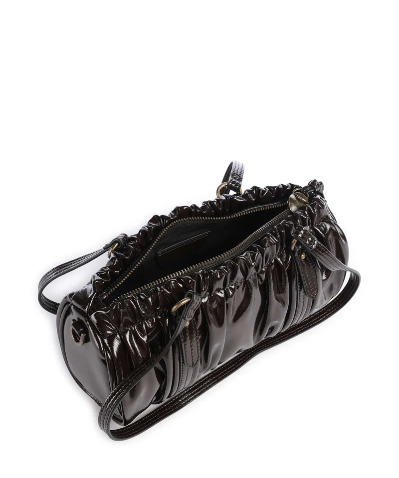 Liebeskind Faye Shiny XS Schultertasche deep soil