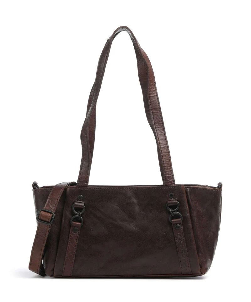 Spikes & Sparrow Bronco Starlet Schultertasche dark brown