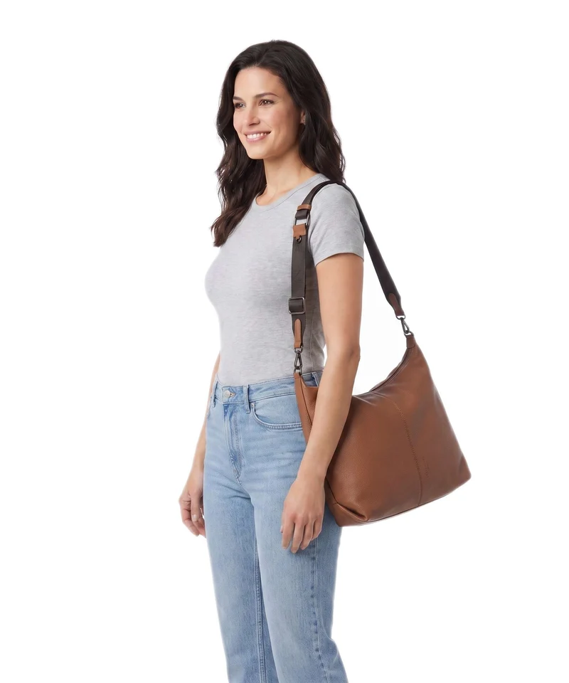 Liebeskind Paris Small Pebble M Beuteltasche cognac
